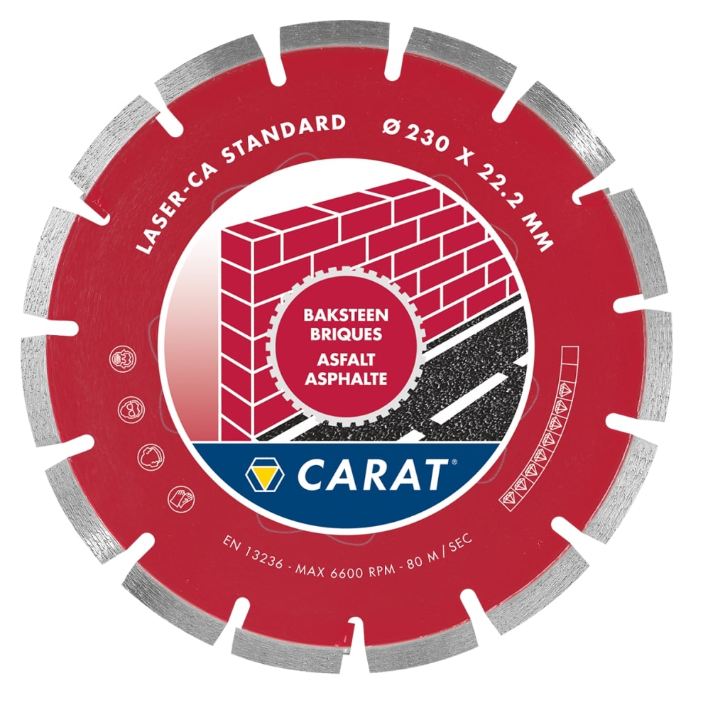 CARAT Abrasiv diamantklinge CA É230