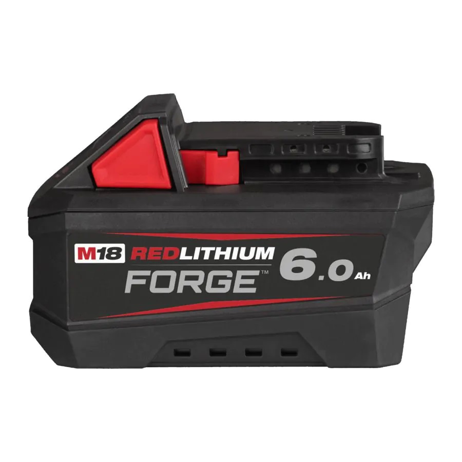 Billede af Milwaukee batteri FORGEâ¢ M18 FB6 6,0 Ah hos Dorch & Danola A/S