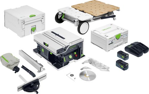 Billede af Festool Akku bordrundsav CSC SYS 50 EBI-Set