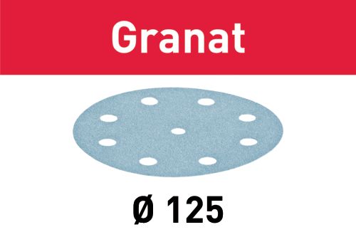 Festool Slibepapir Granat D125 P220 GR/50