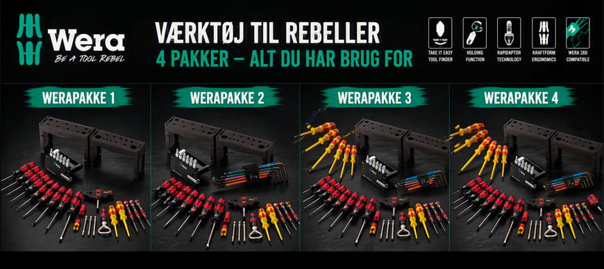 Wera Superpakker - Alt du behøver