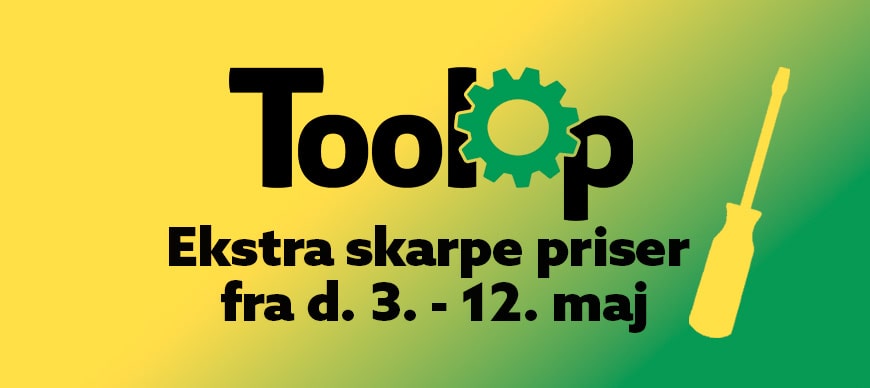 ToolOp - Kæmpe værktøjsmesse den 3. maj 2024