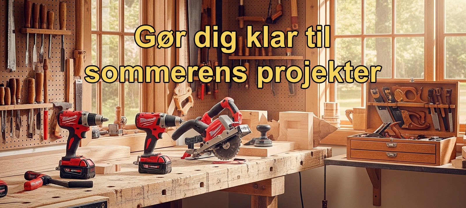 Fantastiske værktøjsmaskiner og akku-værktøj!