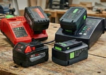 Batterier og ladere
